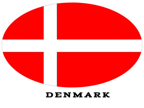danish flag button
