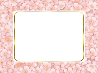 桜のフレーム　B-1