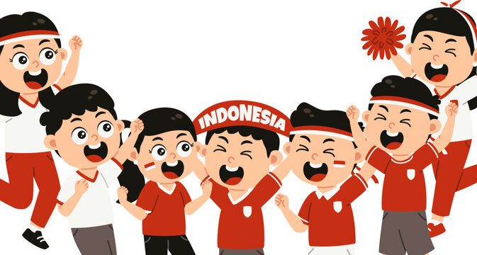 Kerumunan Suporter Timnas Indonesia saat Piala Dunia
