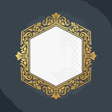 Luxury Hexagonal Frame
