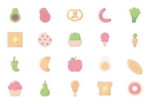 Food Illustration Set