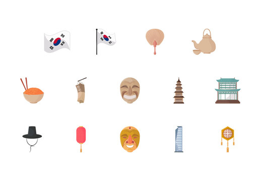 Corea Illustration Design Set