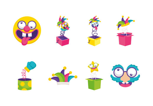 Fools Day Design Set