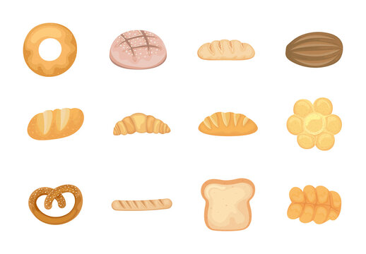 Bakery Illustration Set