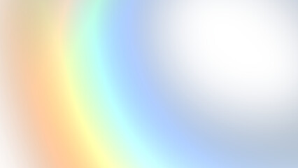 RainBow Light Effect PNG on Transparent Background