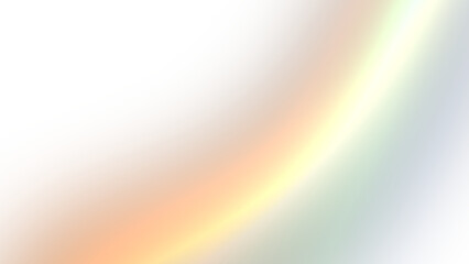 RainBow Light Effect PNG on Transparent Background