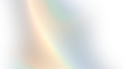 RainBow Light Effect PNG on Transparent Background
