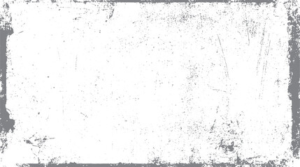 Gray distressed grunge texture with scattered dots and scratches on white background