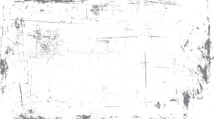 Grey distressed texture overlay with scratches and speckles on a white background grunge