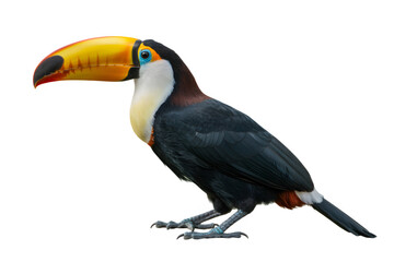 Obraz premium Vibrant toucan portrait with distinctive beak