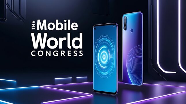 The mobile world congress showcasing the latest smartphone innovations and technologies