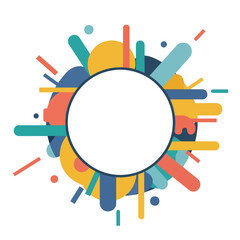 Colorful Abstract Frame