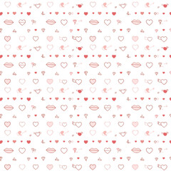 Variety of Heart Shapes and Designs.