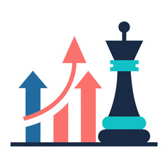 Business Strategy Vector Illustration