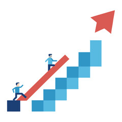 Business Growth Vector Illustration