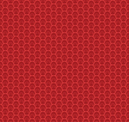 Chinese Seamless pattern. Geometric motif for Chinese New Year decoration.
