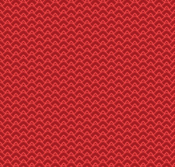 Chinese Seamless patterns. Dragon scale motifs arranged continuous. Geometric pattern for Chinese New Year decoration.