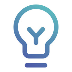 Fototapeta premium idea icon for illustration