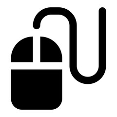 mouse clicker icon for illustration