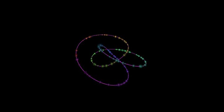 Quantum Energy Knot: 3D Torus Knot Particle Flow Simulation