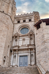 Fototapeta premium Gerona is a municipality and city, capital of the province of the same name and the Gironés region, in the autonomous community of Catalonia.