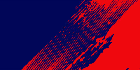 halftone on white background. Vector dots glitter or glitter pattern texture graphic, red, illustrations creative old good