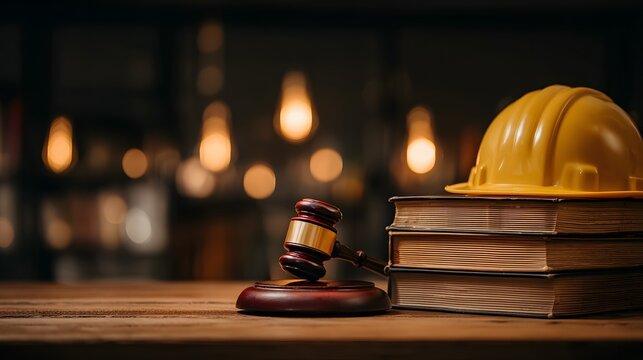 Legal and Construction - A Symbolic Representation of Law and Building.