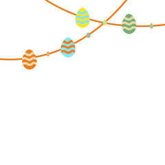 Easter Day Flat Illustration