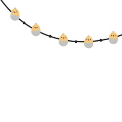 Easter Day Flat Illustration