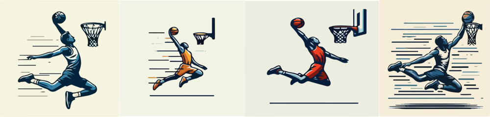 Slam Dunk vector art © Achmad