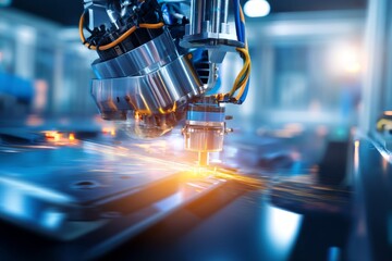 Robotic Stamping Process for Metal Sheets at High Speed