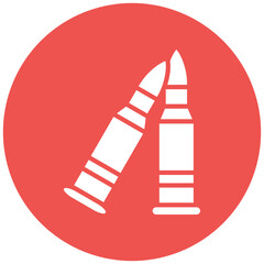 Obraz premium Bullets Icon