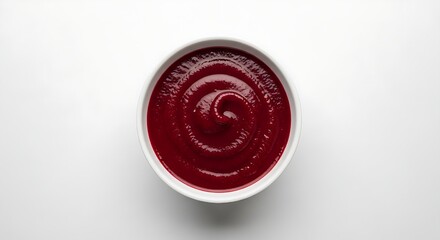 Healthy Baby Food Bowl Overhead View | Nutritious Homemade Puree.