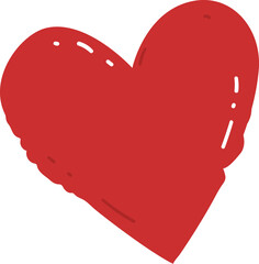 heart ballon icon illustration