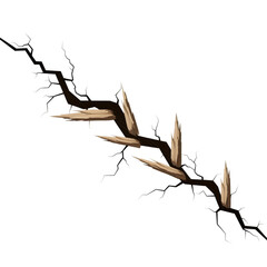 &ldquo;Cracked Surface with Splintered Wood &ndash; Dramatic Damage Texture Stock Image&rdquo;
