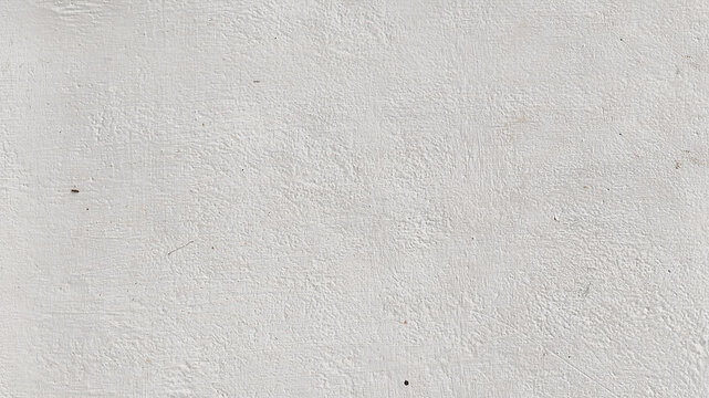 White plaster wall texture background 3D render