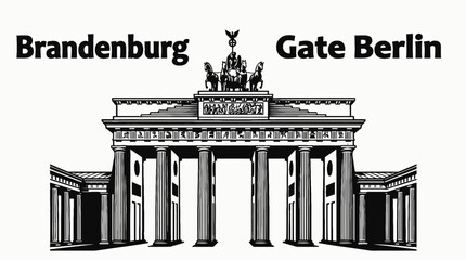 Brandenburg Gate Berlin Historic Landmark Architecture Cultural Heritage Travel Tourism Destination Geography Monument History Outdoor Attraction Germany European Symbol © Ethan