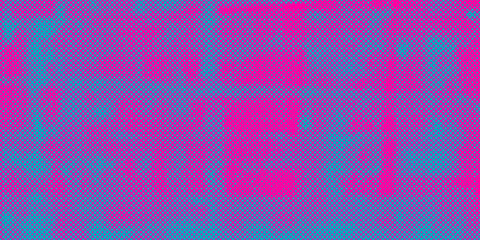 Urban grunge texture with neon punk aesthetic vector background. Halftone overlay features distressed paint effects, abstract patterns, and street art elements for bold graphic designs. © Konstantin