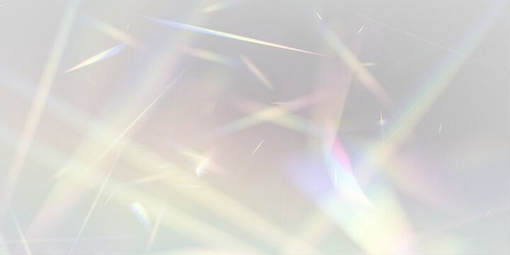Neon rainbow glass prism refracts crystal diamond light with glitter. PNG vector lens captures glare, sparkle, and flare effect across bright surfaces. Reflections amplify vibrant holographic magic.