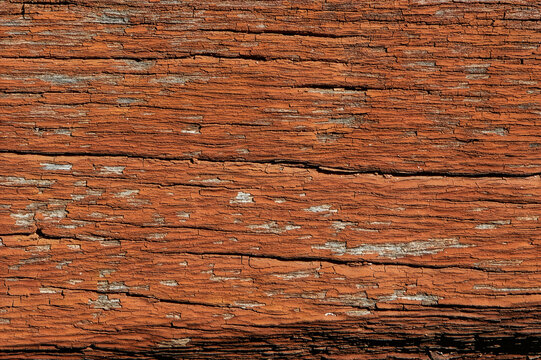 planche de bois orange, d&eacute;cr&eacute;pite