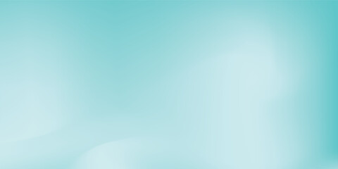 Abstract light blue and turquoise gradient background with soft transitions and subtle bokeh effect. © Ahmad