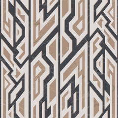Beige Industrial Tech Seamless pattern