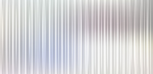 Obraz premium Corrugated polycarbonate plastic wall. Glass pattern background abstract gradient line 3D effect with ribbed silver texture. Luxury modern overlay for architecture, bathroom, office, cosmetic podium.