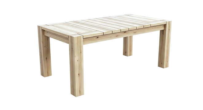 Solid Oak Outdoor Dining Table