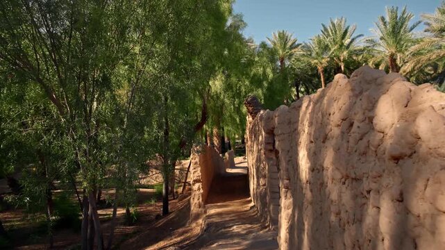 AlUla, Saudi Arabia &ndash; Peaceful Desert Oasis With Palm Groves, Green Gardens, Scenic Nature Landscapes