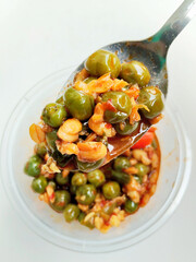 Delicious Spicy Fermented Soybean and Nightshade Dish