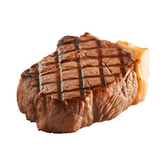 Grilled steak sandwich with toasted bread and melted cheese