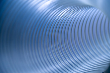 Flexible PUR antistatic suction hose for air conditioning, background flexi hose