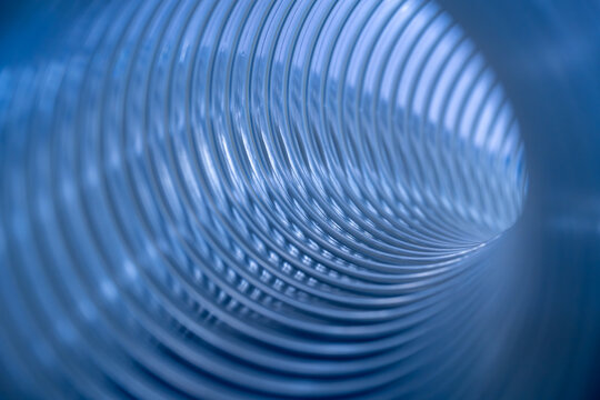 abstract blue background with lines, flexi pipeline inside