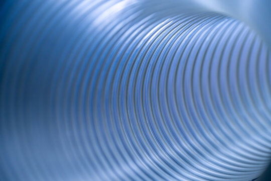 Flexible PUR antistatic suction hose for air conditioning, background flexi hose